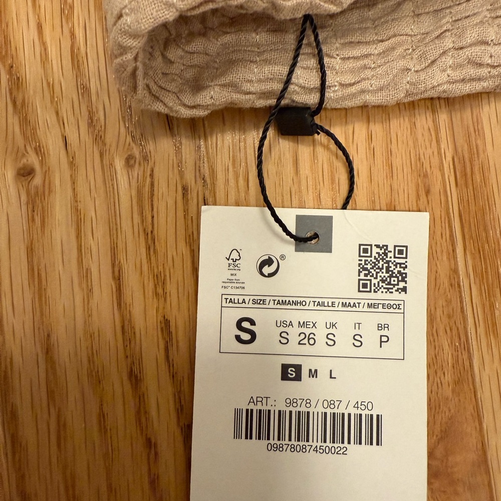 NWTA Zara Top Size Small - Picture 13 of 13